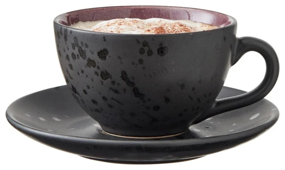 Cești negre 4 buc. din ceramică 240 ml Gastro Black/Mix – Bitz