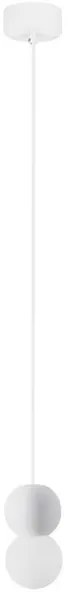 Pendul design decorativ ZERO alb/opal