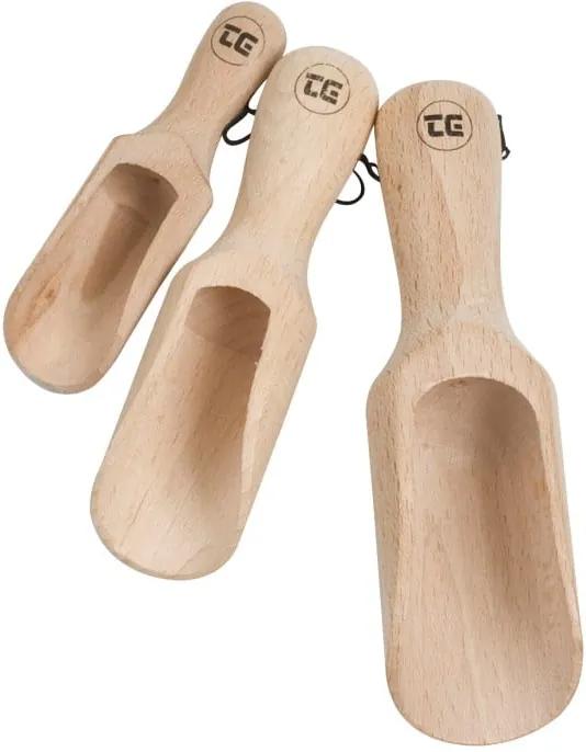 Set 3 spatule din lemn T&G Woodware