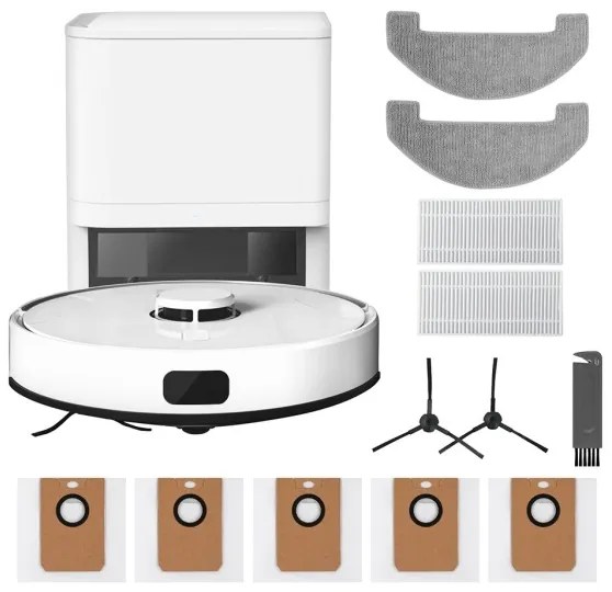 TESLA Electronics RoboStar - Aspirator robot 2în1 2600 mAh Wi-Fi alb