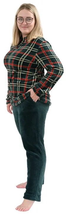 Pijama Cocolino microplus GLENMOORE verde - diverse marimi Marime: XL