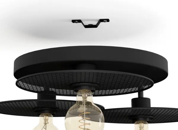 Plafonieră Eglo 43728 IKESTON 3xE27/40W/230V