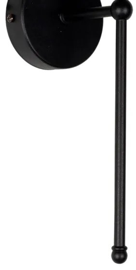 Aplica de perete MADELA 1xE14/40W/230V alb/negru