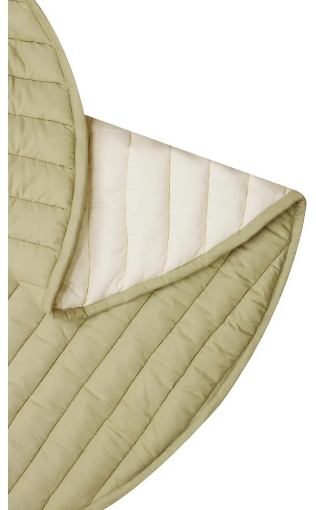 Saltea de joacă pentru copii verde/crem Bamboo Leaf – Lorena Canals