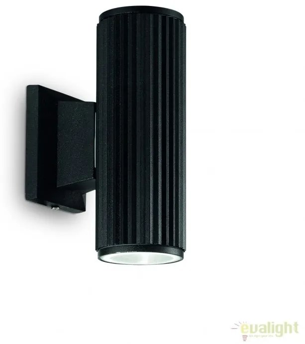 Aplica de perete moderna BASE AP2 negru 129433