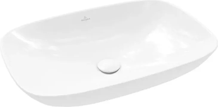 Lavoar pe blat Villeroy&Boch Loop&Friends dreptunghiular alb 62 cm