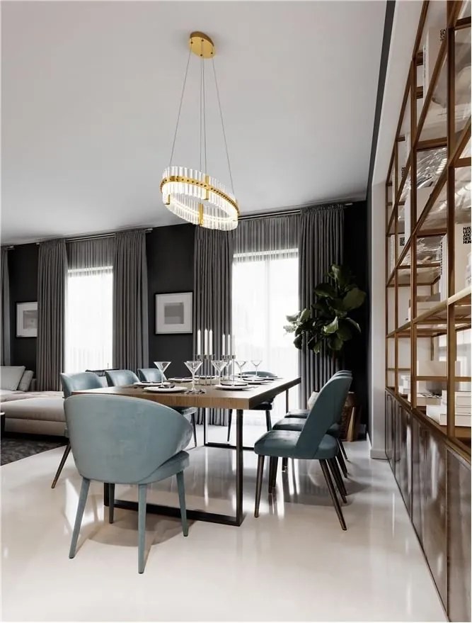 Lustra LED design modern decorativ OLIMPIA