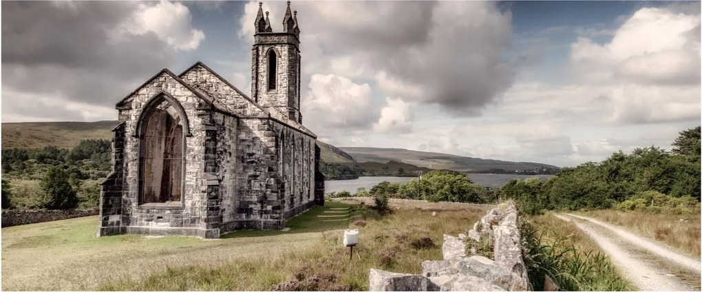 Tablou - Biserica irlandeză (120x50 cm)