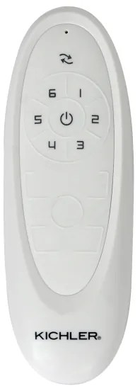 Ventilator de tavan Kichler KLF-LEHR-80-AS LEHR IP44 + telecomandă