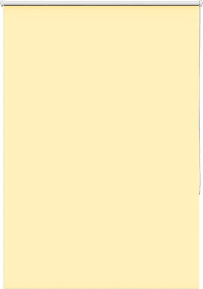 vidaXL Jaluzea cu role opace Galben 100x175 cm lățime țesătură 95,7 cm