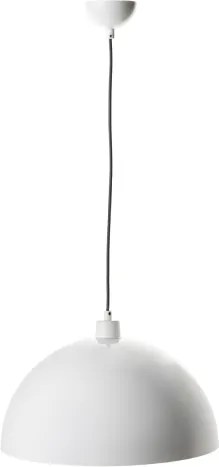 Brilagi - Lustră LED suspendată pe cablu METALO 1xE27/40W/230V diam. 40 cm alb/cupru