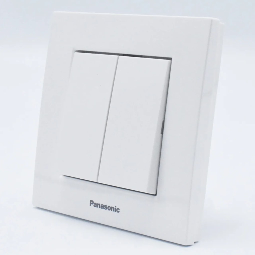 Comutator simplu Karre Plus Panasonic, ST, alb