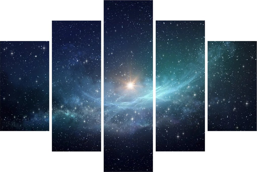 Tablou - Stele și nebuloase (150x105 cm)