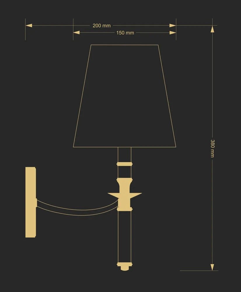Aplica eleganta design clasic NAPOLI