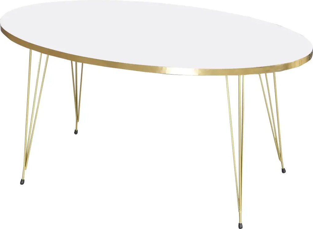 Masuta de cafea ovala, 90x50x43 cm, 20124