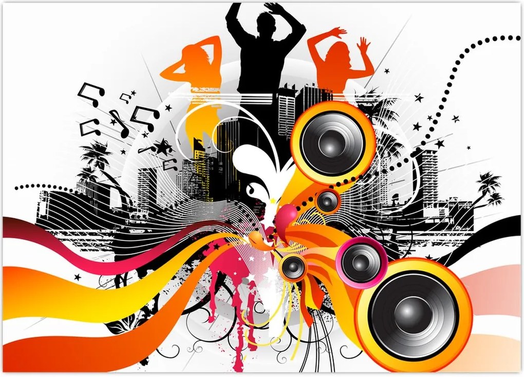 Tablou - Muzica (70x50 cm)