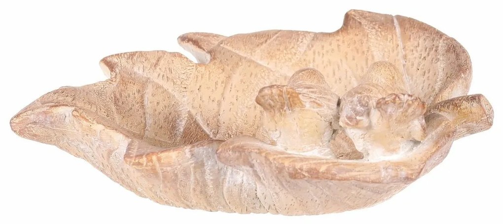 Adăpătoare pentru păsări Frunză de pasăre,ceramică MgO 21 x 18 x 7 cm