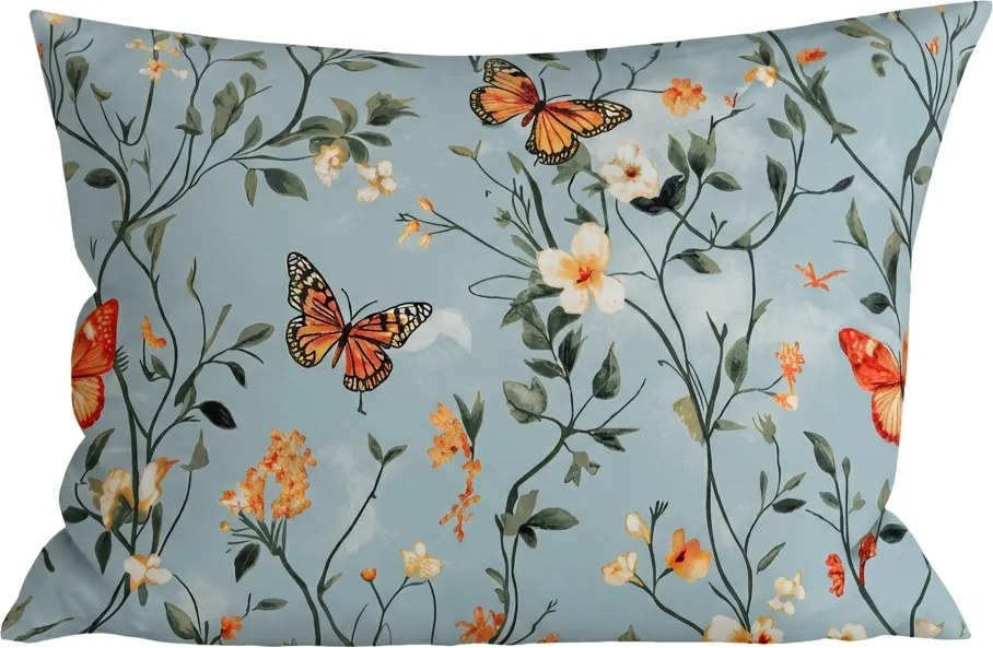 Fata de perna din microfibra MONARCH WINGS 50x70 cm, albastru deschis