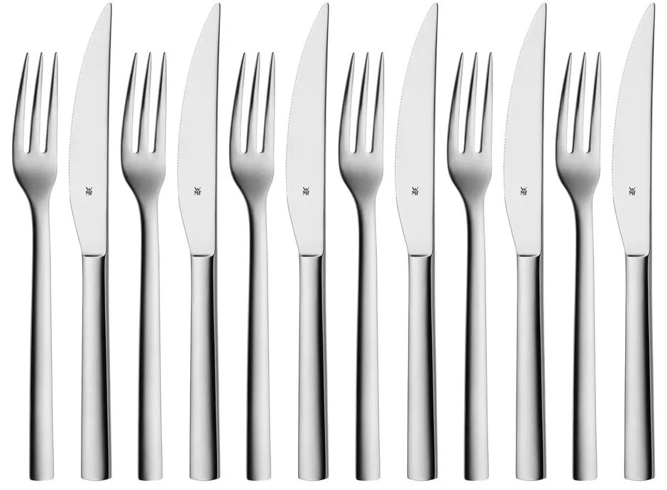 Set tacâmuri pentru friptură din oțel inoxidabil WMF Nuova