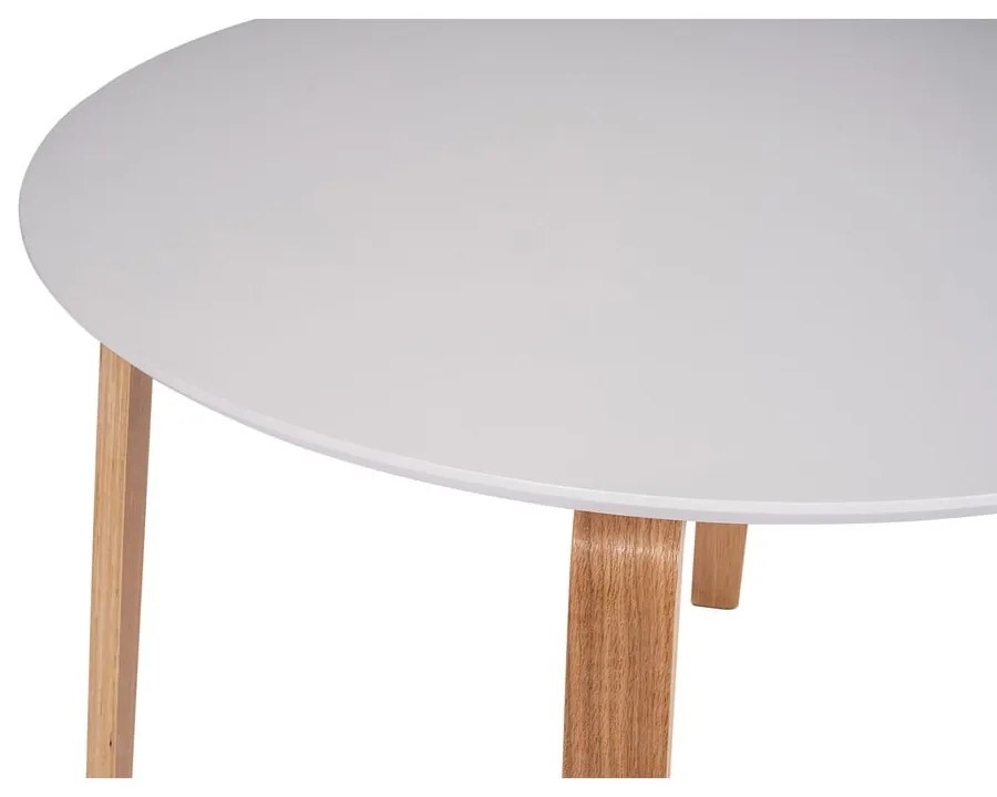 Masă rotundă cu blat alb ø 110 cm Lana - Bonami Essentials