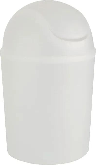 Coș de gunoi Wenko Arktis, ⌀ 32 cm, alb