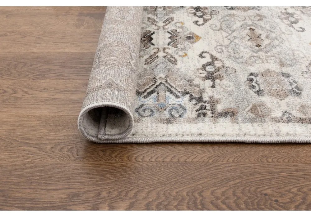 Covor tip traversă fildeș 80x300 cm Soft Eide – FD