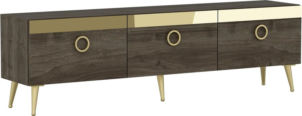 Comoda TV, Hanah Home, Safar, 150x30x45 cm, Maro