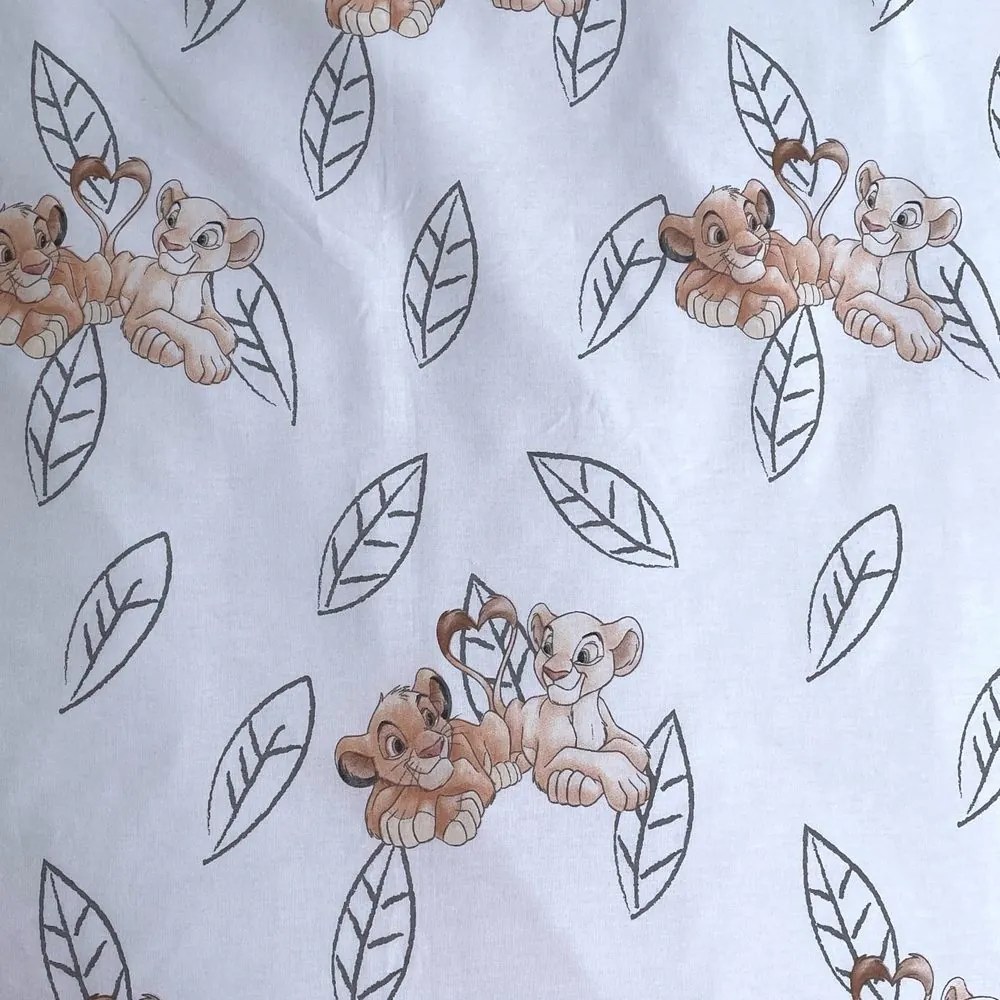 Lenjerie de pat luminoasă Regele Leu