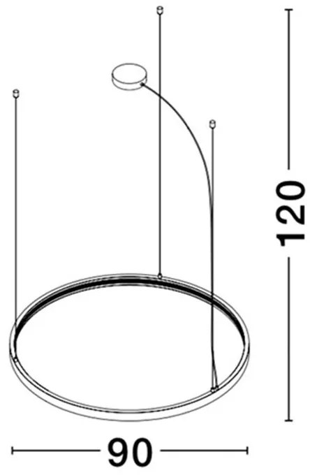 Sina magnetica circulara Loop 01, diametru 90cm NVL-8925201