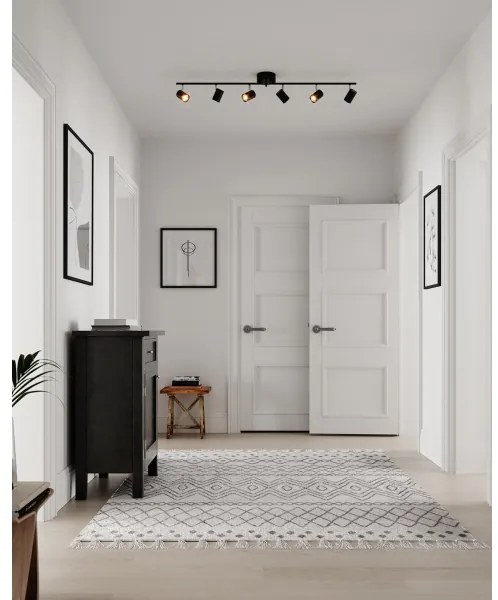 Spot ByRydens 4202100-4002 CORRECT 6xGU10/7W/230V negru