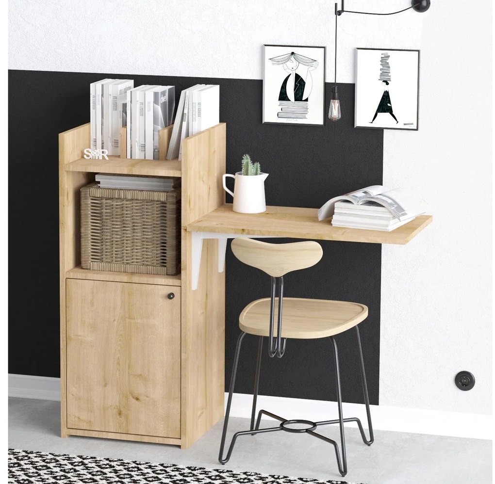 Masă PC Joyfull (Nuc + Negru). 1088896