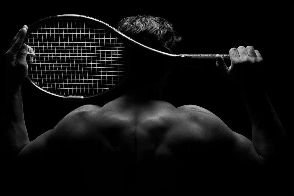 Tablou - Jucătorul de tenis (90x60 cm)
