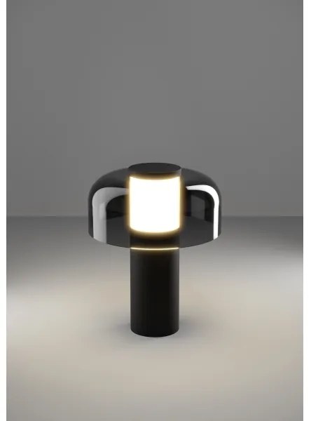 Lampă LED dimabilă de exterior Eglo 900983 PONENTE 2,25W/5V 5200mAh IP44 negru