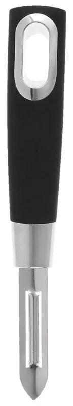 Accesoriu pentru decojit Fackelmann 25959 Monaco, Otel inoxidabil, 20,1 cm, Negru