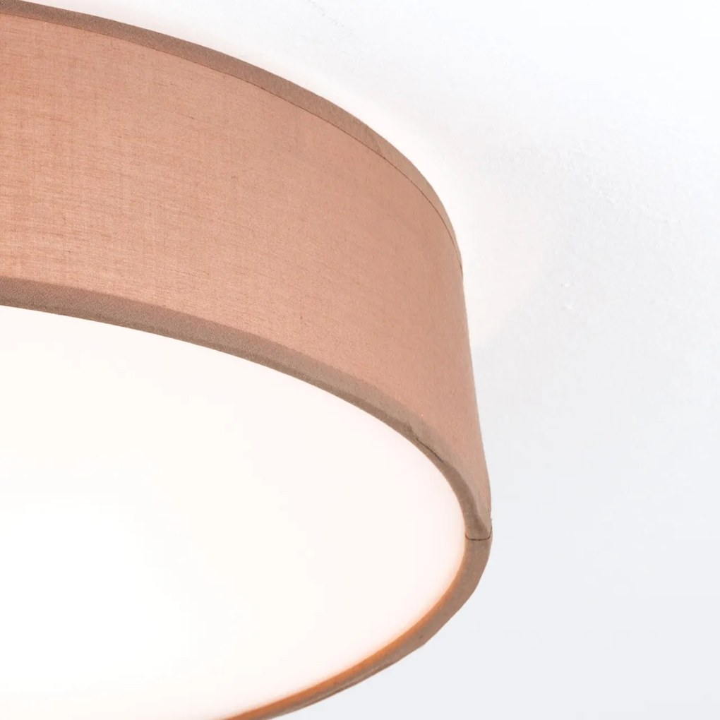 Lustra aplicata design modern Ufo 50cm maro