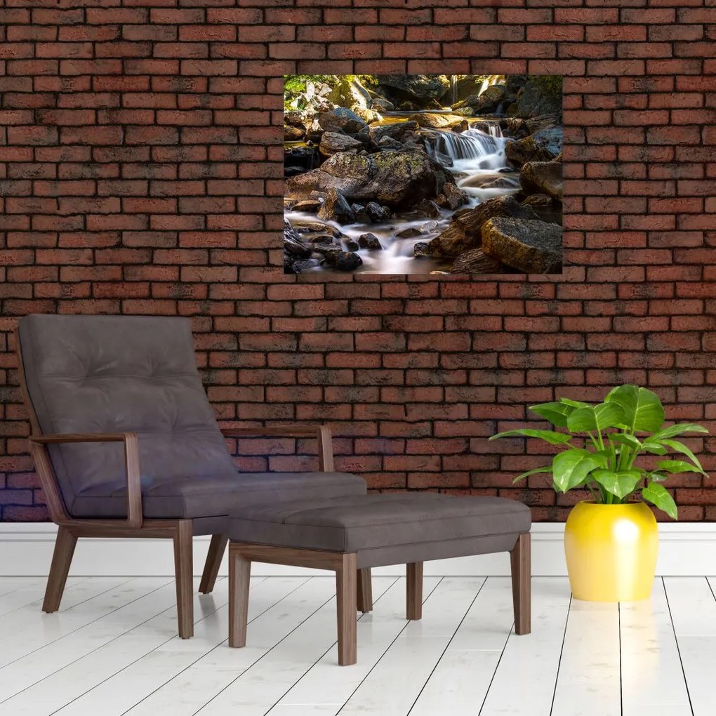 Tablou cu râul pietros (70x50 cm)