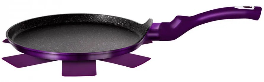 Tigaie de clatite 25 cm Metallic Line Royal Purple Edition Berlinger Haus BH 1862