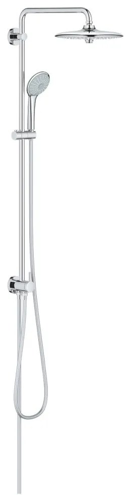 Set de dus cu comutator 260, 3 jeturi, crom