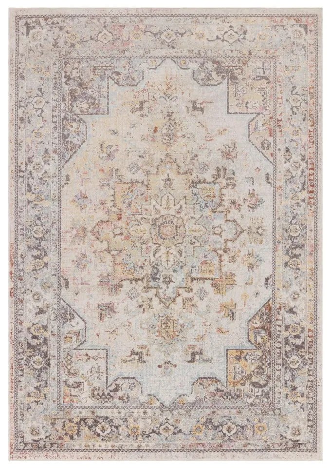 Covor crem 200x290 cm Flores – Asiatic Carpets