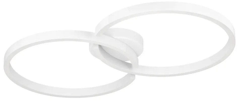 Plafonieră LED RGBW dimabilă Eglo 900954 AMANDOLO 19,5W/230V alb + telecomandă