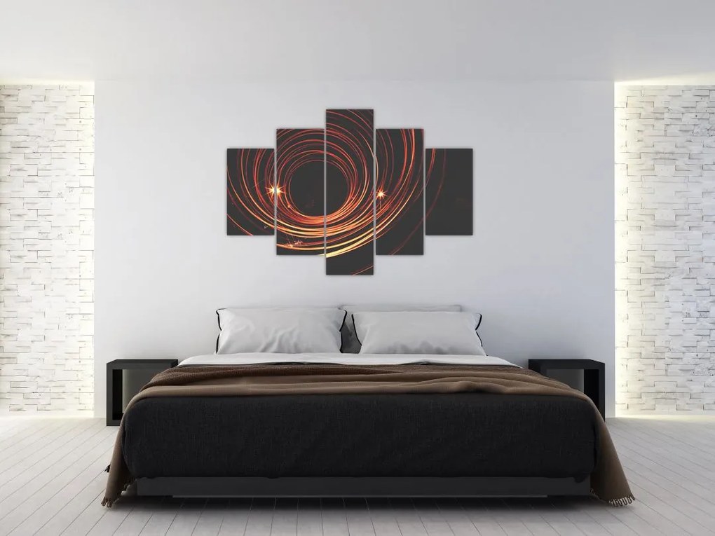 Tabloul cu linii abstracte (150x105 cm)