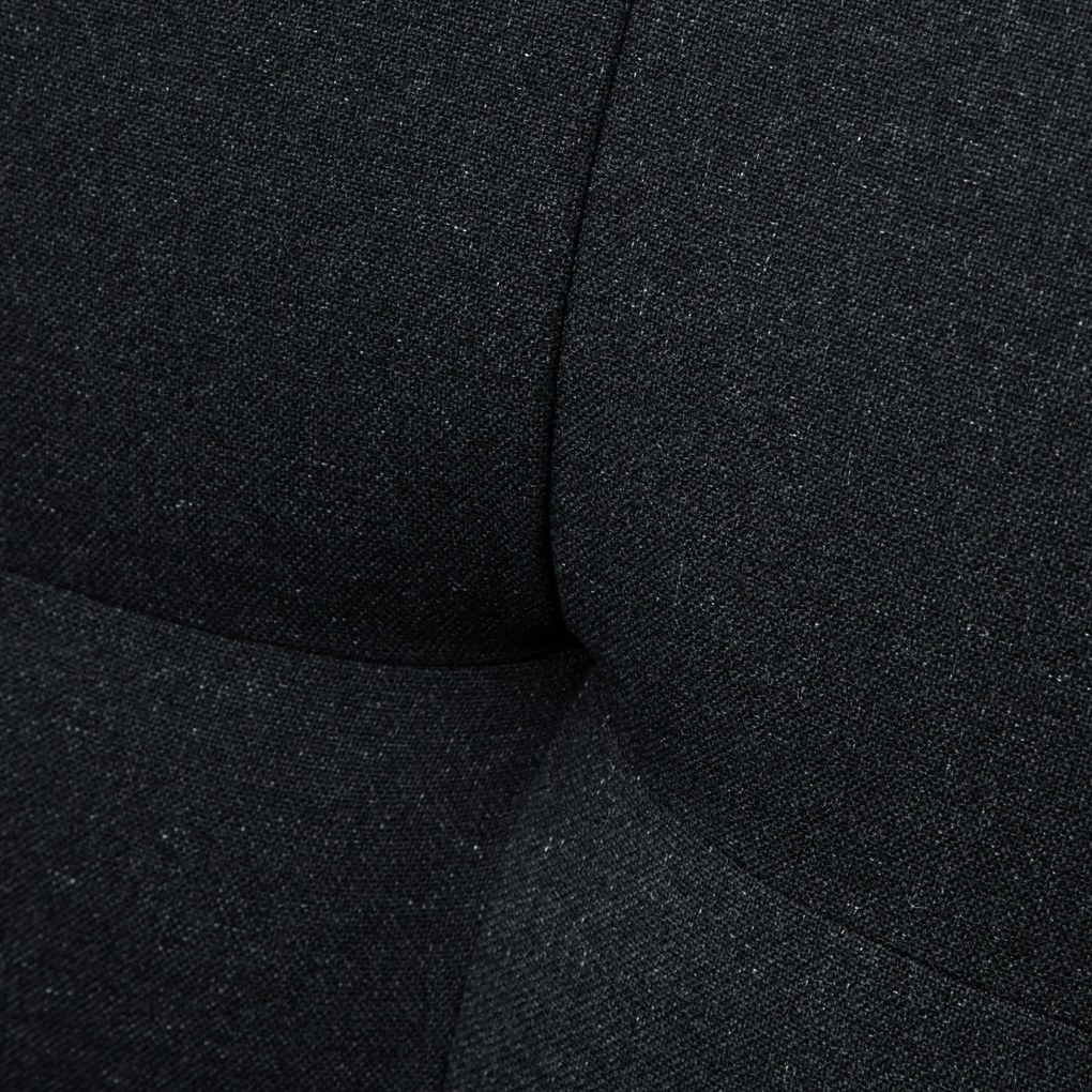 HOMCOM Canapea Extensibilă cu 3 Locuri, 2 Brațe Detașabile și Suport pentru Pahare, 181x77x78 cm, Gri antracit | Aosom Romania