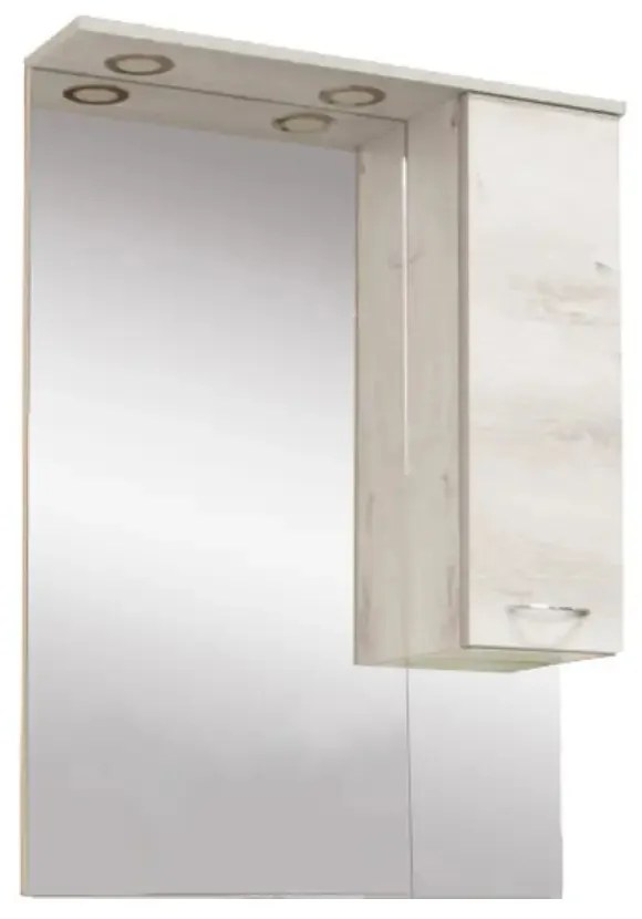 Dulap suspendat pentru baie Vanessa 75, stejar celtic