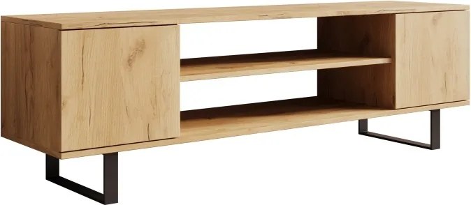 Comodă TV TV Lofter cm – 155x40x49 cm – Oak Craft