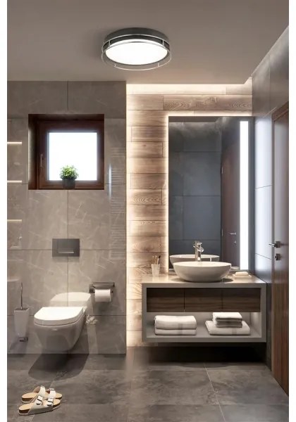 Plafonieră pentru baie Searchlight 62012-2CC PHEONIX 2xE14/60W/230V IP44