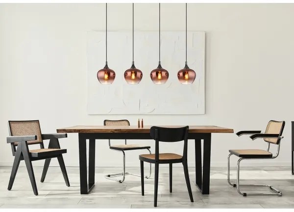 Lustră pe cablu Globo 15548-4HG MAXY 4xE27/40W/230V