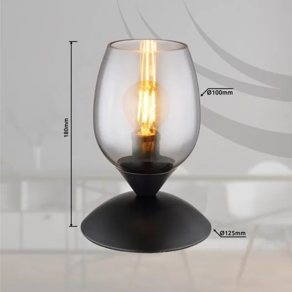 Lampă de masă Globo 24007S KUWAITA 1xE14/25W/230V