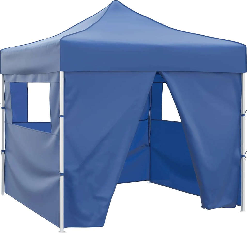 vidaXL Cort pentru Petreceri albastru 291 x 291 x 315 cm