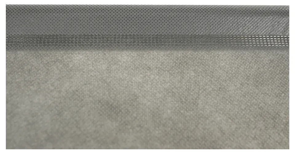 Comoda cu sertare din material textil, negru maro gri, CAMILO TYP 1