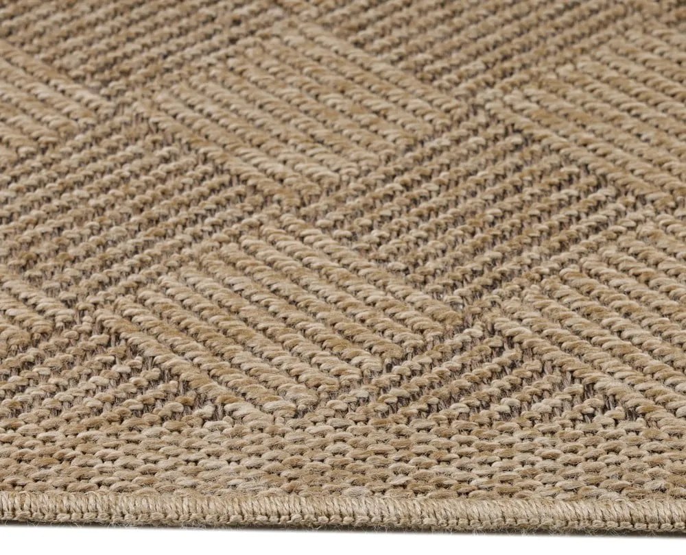 Covor de exterior negru/în culoare naturală 160x230 cm Dhaka – Ayyildiz Carpets